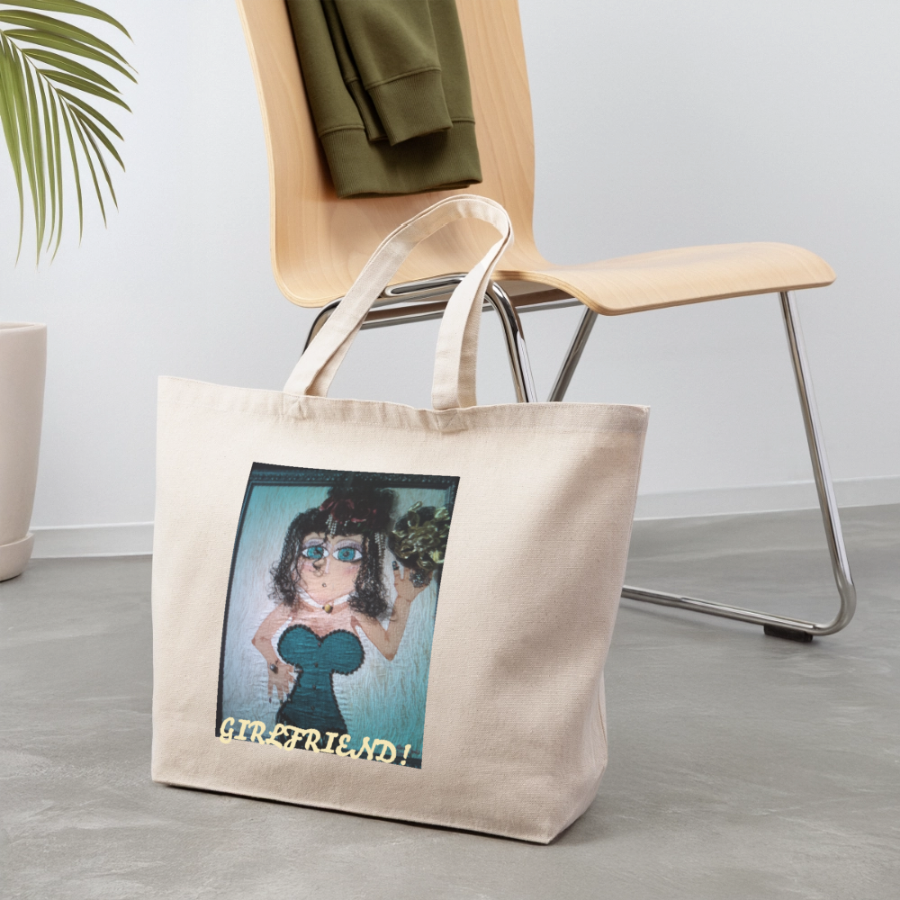 Eco-Friendly Cotton Tote - natural