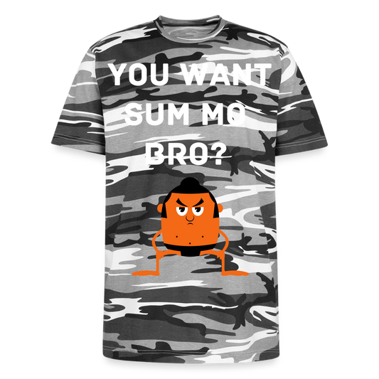 Unisex Camo Tee - black camo