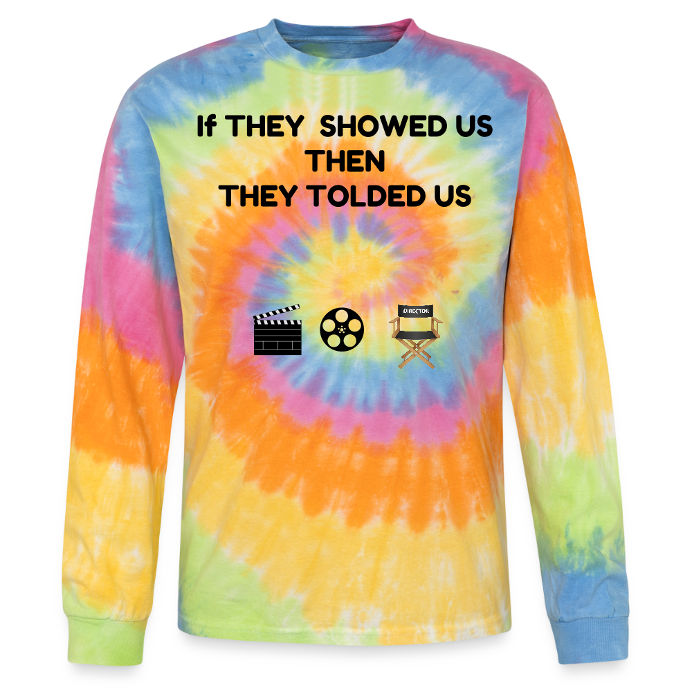 Tie Dye Long Sleeve T-shirt - rainbow
