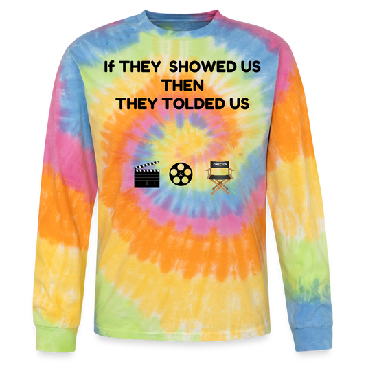 Tie Dye Long Sleeve T-shirt - rainbow