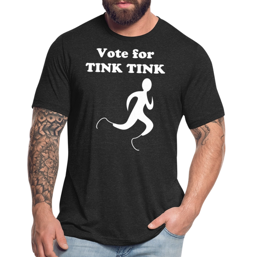 Unisex Tri-Blend T-Shirt - heather black