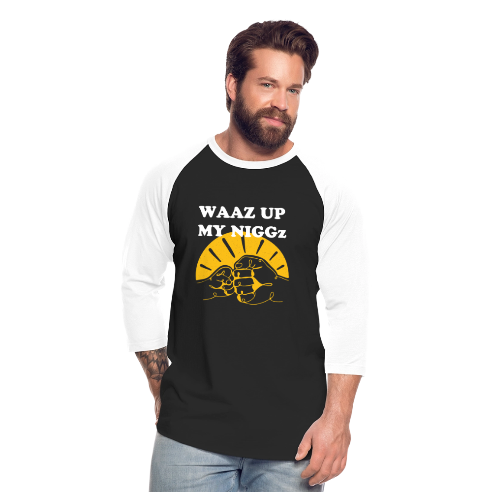 Baseball T-Shirt - black/white