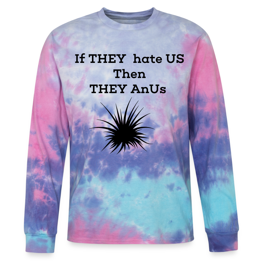 Tie Dye Long Sleeve T-shirt - cotton candy