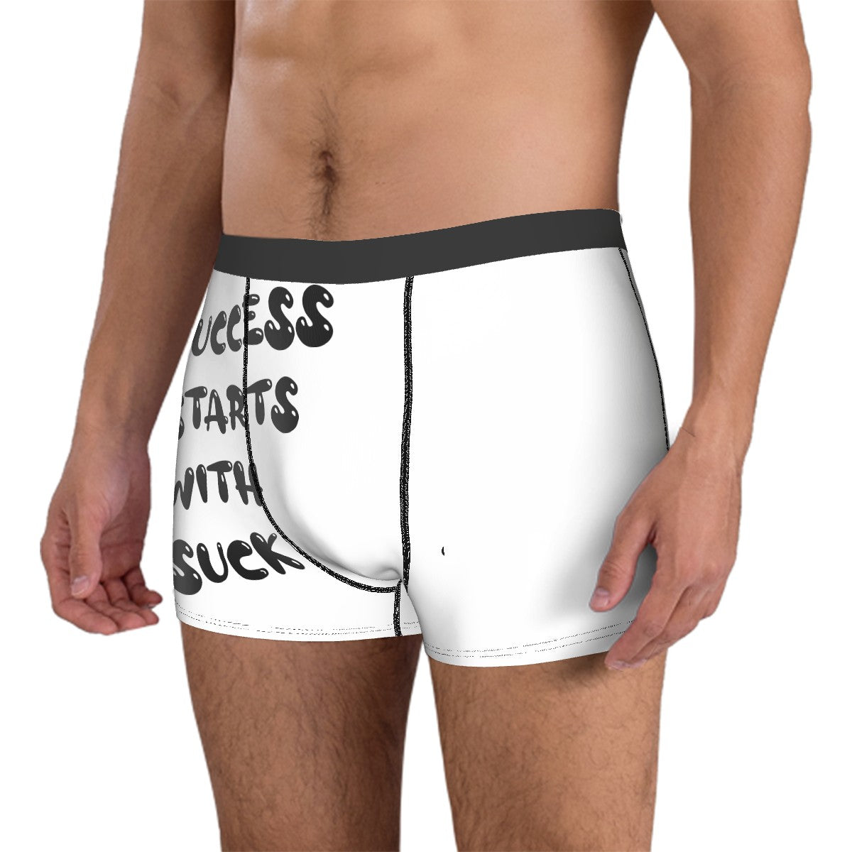 Success starts with suck Men's Boxer Briefs,