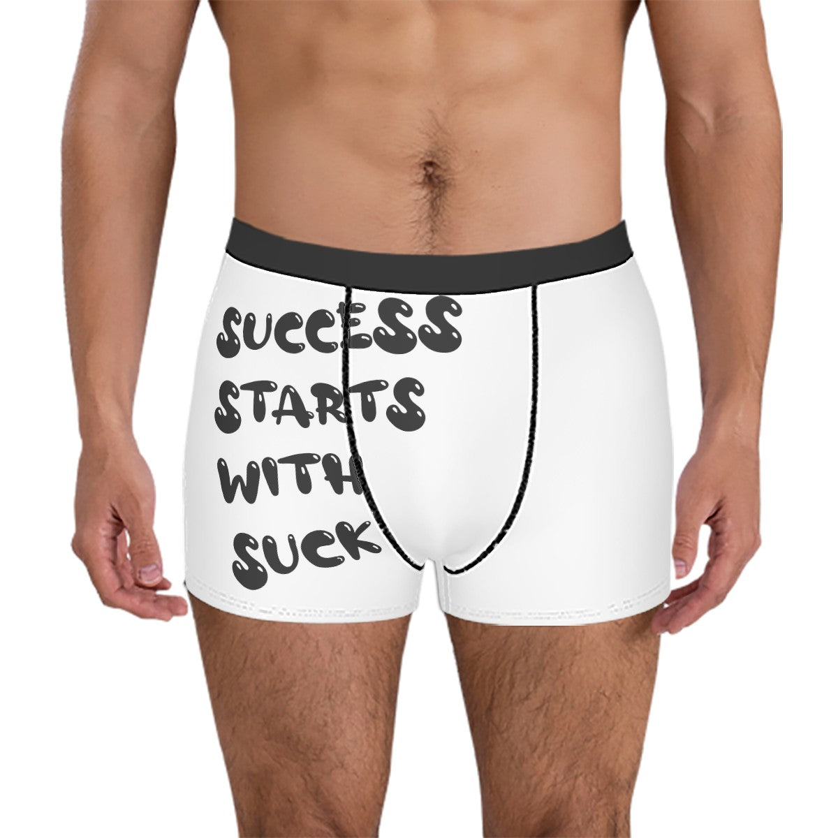 Success starts with suck Men's Boxer Briefs,