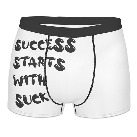 Success starts with suck Men's Boxer Briefs,