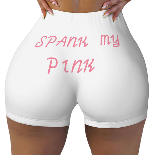 Spank my Pink athletic shorts